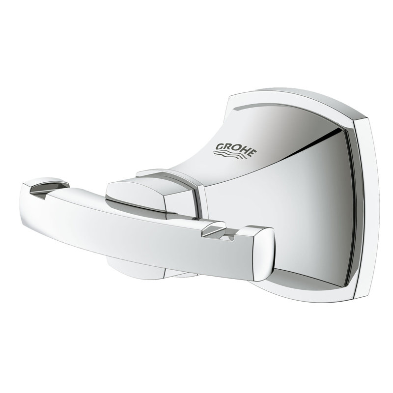 Geneva® Wall Mounted Hook, Starlight Chrome