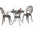 Horta 2 - Person Patio Dining Set with Round Table