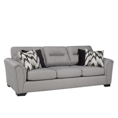 93"" Rolled Arm Sofa with Reversible Cushions -  Latitude RunÂ®, DDE81C4498054639A6E20236C094681F