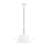 1 - Light White/Black Single Pendant