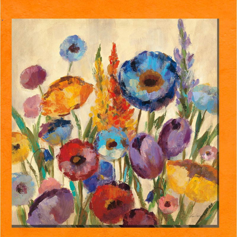 Zetta All-Weather Canvas Plants & Flowers Wall Decor