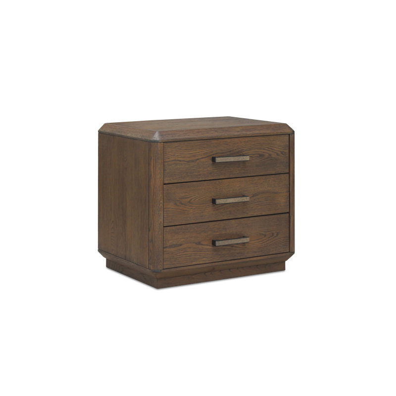 Caleb 1 - Drawer Solid Wood Nightstand