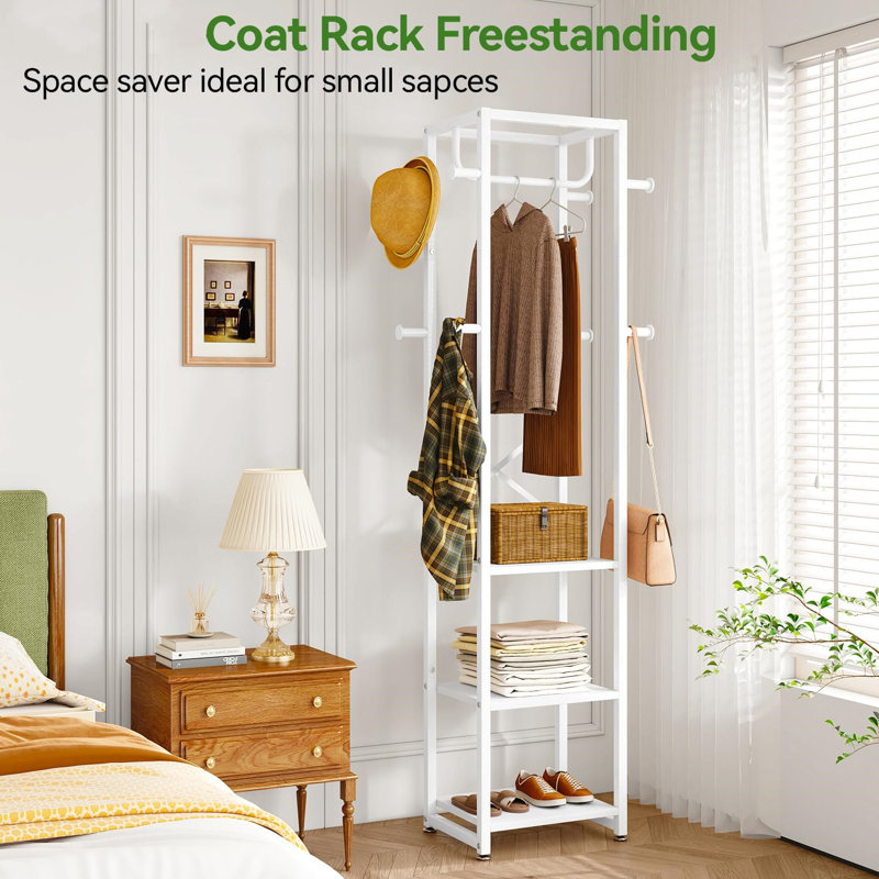 40cm Clothing Rack, White