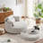 Dashton Upholstered Barrel Chair with Ottoman-756477119