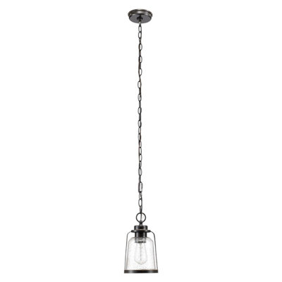 Luminaire suspendu simple en forme d'urne à 1 lumière