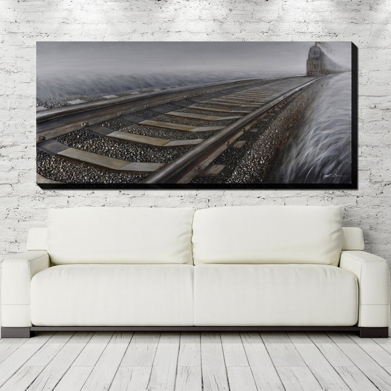 «Around the Bend», art mural sur toile