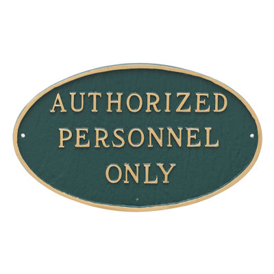 Weather Resistant Metal Garden Plaque