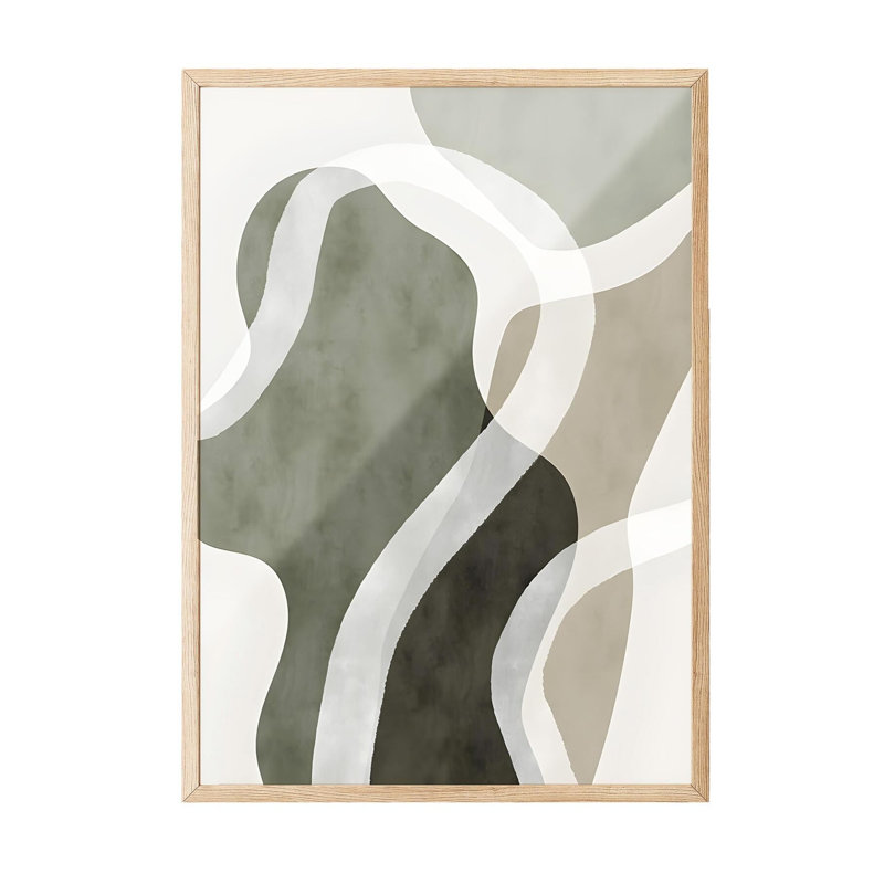 Peinture décorative encadrée