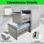 Stainless Steel Outdoor Kitchen Drawer With Effortless Glide Rails