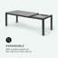 Rectangular 8 -Person 213Cm L Garden table-62757958