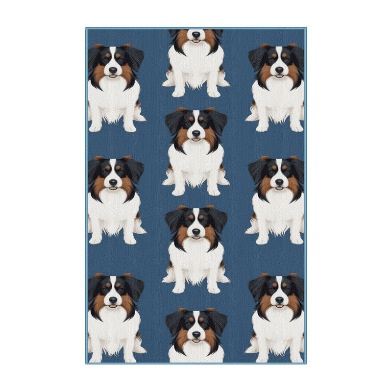  Tapis lavable pour chiens Stabyhoun, Rectangulaire 2 pi x 3 pi