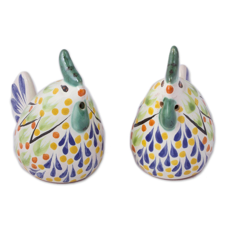 Salière et poivrière en céramique Novica