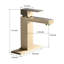 Single-Hole Single-handle Bathroom Faucet with Drain Assembly-70971893