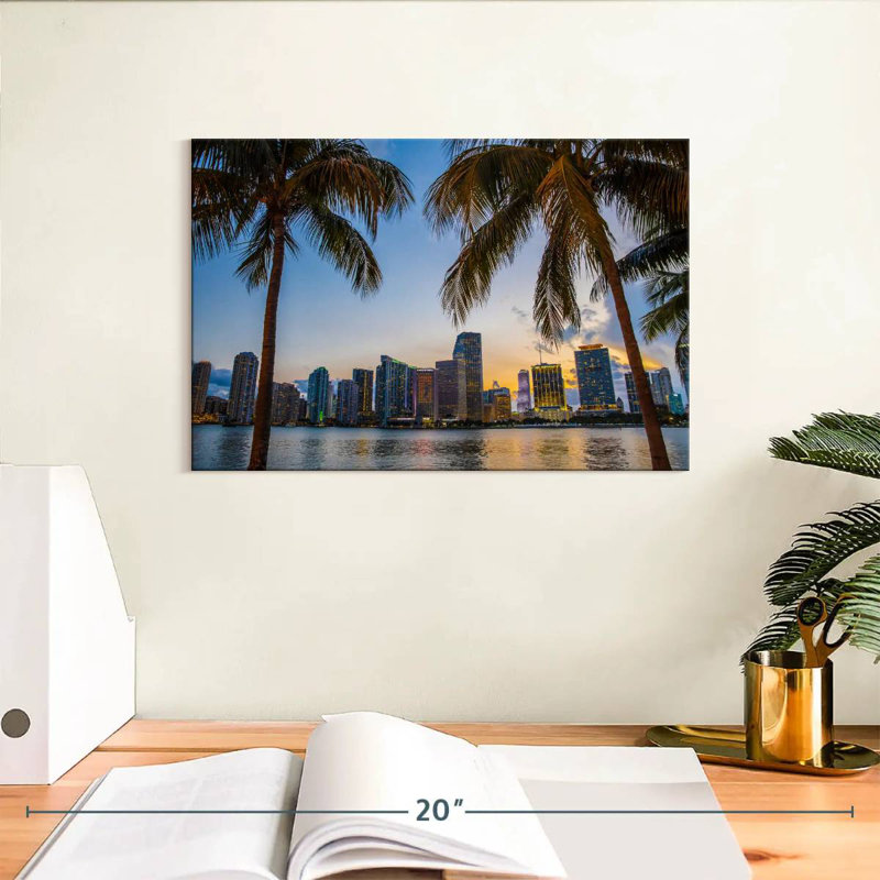 Nicci Florida Business District, 8" H x 12" W