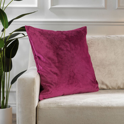 Matte Velvet Cushion Cover - 1 Pc