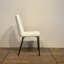 Chaise d'appoint rembourrée en cuir (ensemble de 2)-2019382482