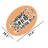 Peach Tiger Tamer Oval Area Rug-994870366