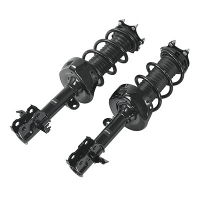 Front Shock Absorber Strut Assembly, 2Pcs Shock and Strut Assembly with Coil Spring, Compatible with 2007-2014 Honda CR-V, Automotive Replacement Struts, OE 272491/272492