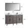 Monadnock 60" Double Bathroom Vanity Set with Mirror