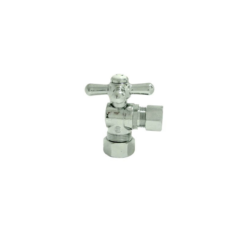 Quarter Decorative Turn Valves, Polished Chrome