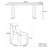 Modern light luxury rectangular dining table set-103235026