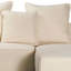 Canapé modulaire rembourré de 118 po avec méridienne Winnetka-81089229-81089230