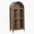 Arched Storage Cabinet With One Lamp, Wooden Storage Cabinet For Kitchen, Living Room, Office-1644168036