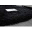 Tapis noir à longs poils Varina Collection-1946766501