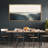 Minimal Landscape " Extra Large Horizon Haze Abstract Misty Landscape Retro Fine Art Decorative "-94945953-111176048