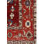 Tapis unique nouvel âge 8 pi 2 po x 16 pi 1 po sauge / rouge / bleu / ivoire