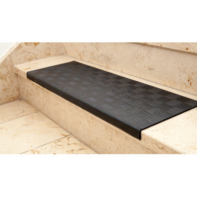 Lamberta Non-Slip Black Stair Tread