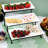 Ebern Designs 3 Tier Rectangular Plate Porcelain Serveware Set