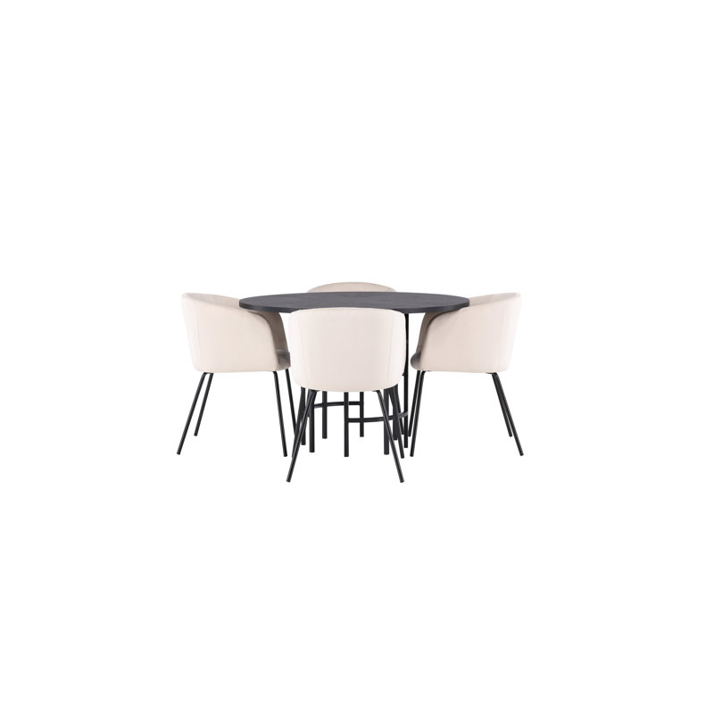 Hillsborough 4 - Person Dining Set