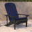Rankins All-Weather Poly Resin Wood Adirondack Chairs with Cushions-1580249111