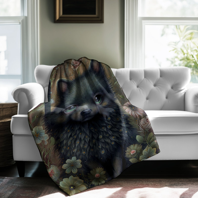  Couverture Soft Wolf, L 60 po x l 50 po