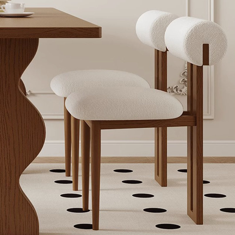 Ensemble de chaises de salle à manger rectangulaire Vintage French L 70,8 po x l 31,4 po