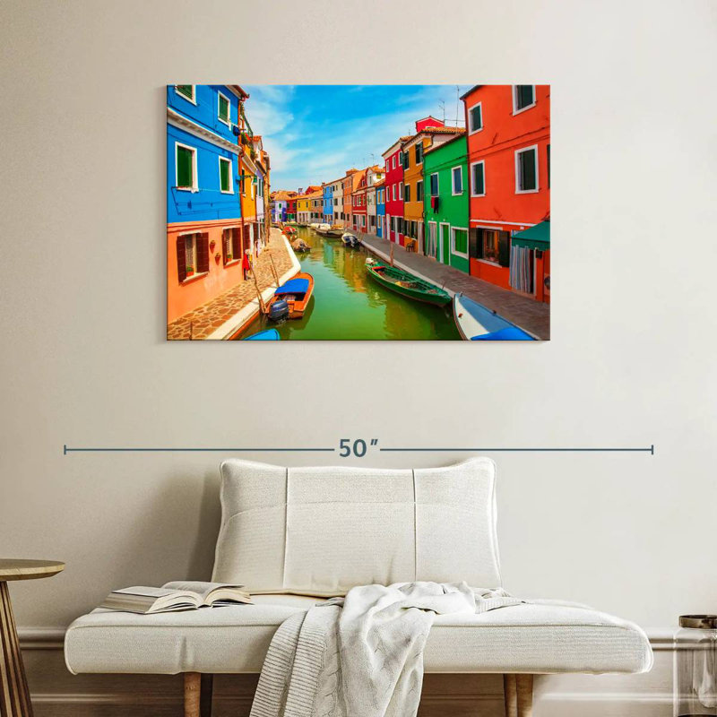 Canal Nicci Burano, H 26 po x l 39 po