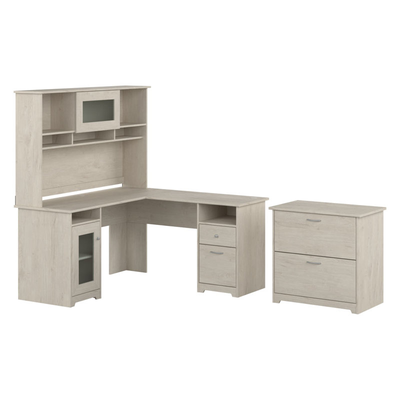 Kaionna L-Shaped, Linen White Oak