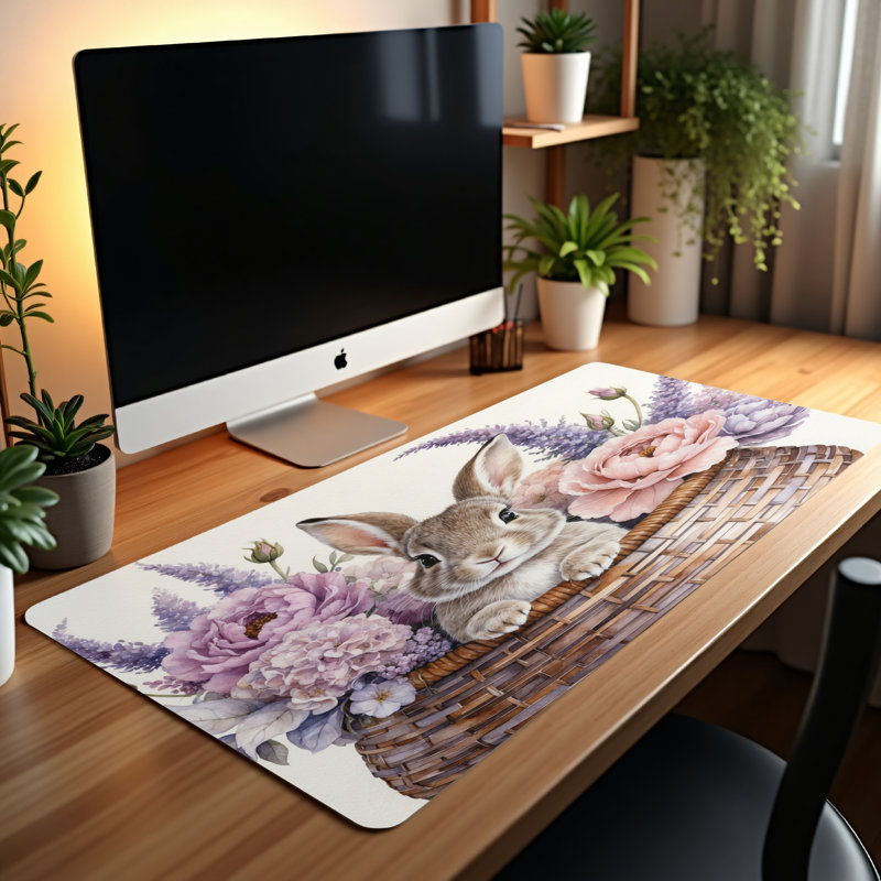 Polyester Desk Pad, 23.6x13.8