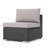 Patio Armless Chair Gry + Alu-957011520