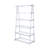 High Gloss Bookshelf, Rectangular Bookshelf
