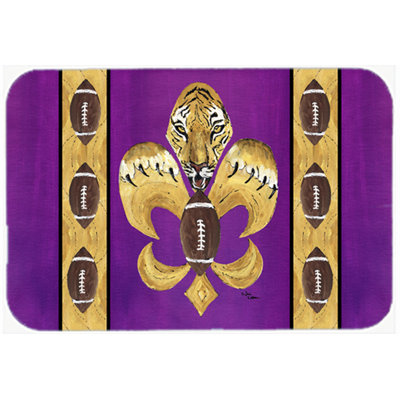 Pietro Tiger Football Glass Cutting Board