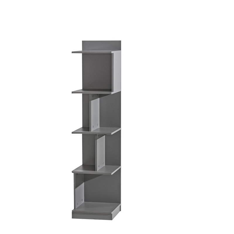 Alieyah 159cm H x 35cm W Geometric Bookcase
