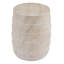 Table d'appoint d'extérieur moderne à l'apparence de travertin MGO moderne, table d'appoint toutes saisons avec texture nervurée pour patio, balcon et salon