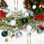 30 pièces de boules de Noël en satin, ensemble de boules de Noël en velours, 3,15 pouces en plastique incassable décorations de Noël suspendues, ensemble de boules de Noël multicolores pour décoration de Noël arbre de Noël