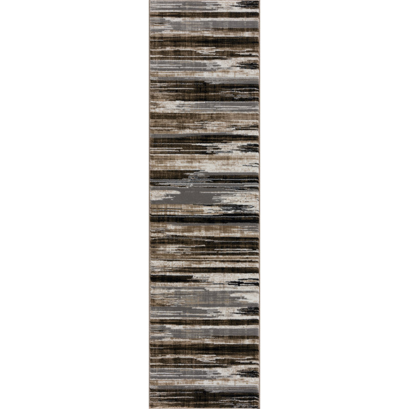 Barrville Abstract Indoor Rug, Runner 2'3" x 8'