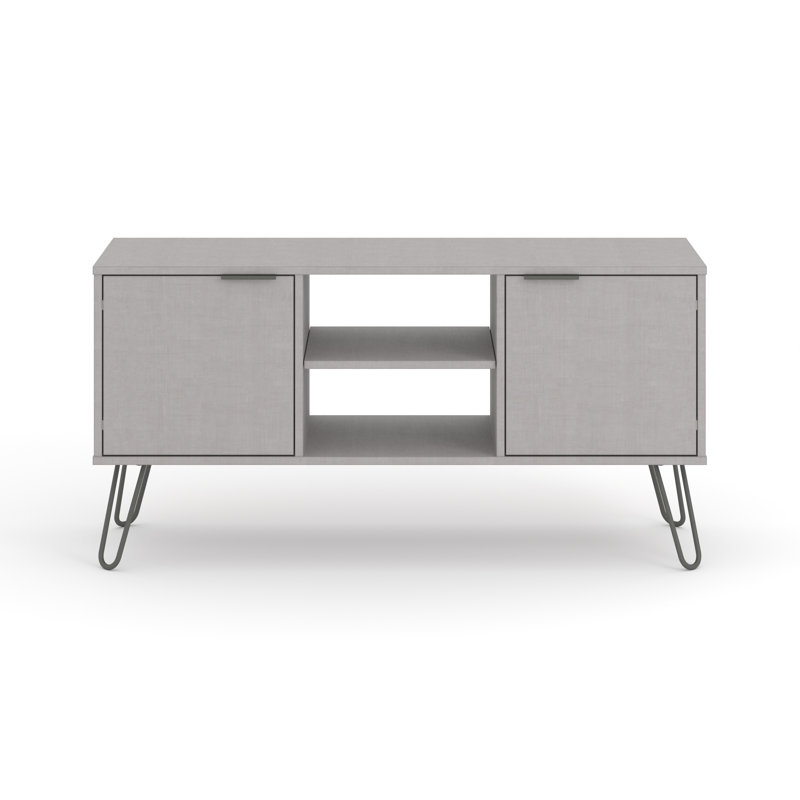 Dufresne wide screen TV Stand with two door for TVs up to 48"