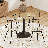 Dining Table Set For 4, 35" Glass Top Kitchen Table And Chairs For Small Spaces-123294123-123303469