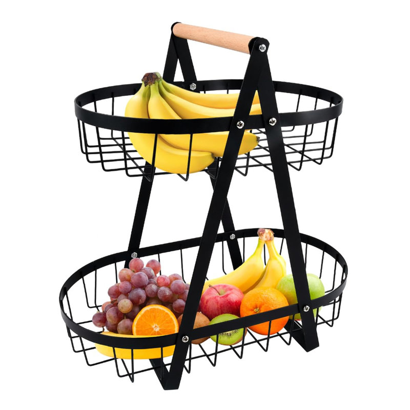 Borough Wharf Alyonna Metal Fruit Basket