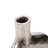 Shirin- Polished Silver Reverse Vase in Cast Aluminum- Short-1190208988